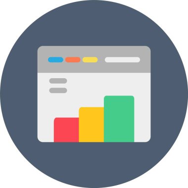 Ağ analizi düz vektör deseni