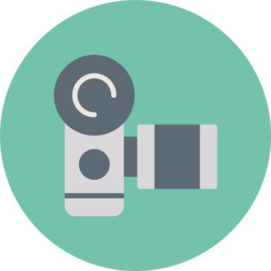 kamera simgesi vektör illüstrasyonu