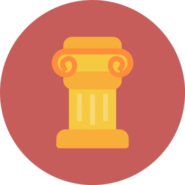 Modern yapı simgesinin vektör illüstrasyonu