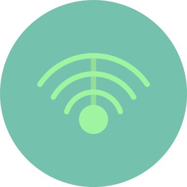 wifi simgesi vektör illüstrasyonu