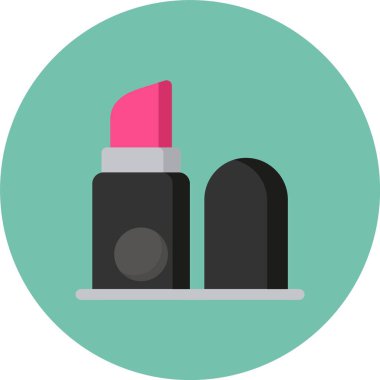 Ruj izi. Web simgesi basit illüstrasyon