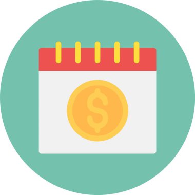 iş ve finans konsept vektör simgesi