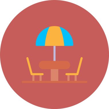 sandalye simgesi çizimi