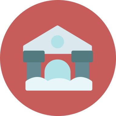 eşsiz bina ve ev vektör simgesi