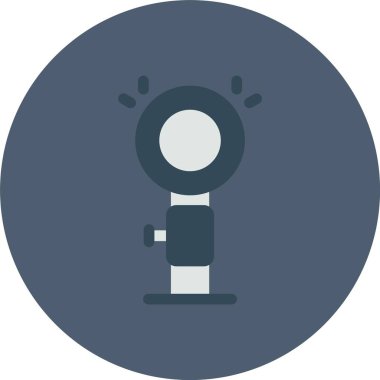 Lamba. Web simgesi basit illüstrasyon