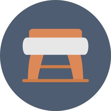 tablo glyph düz vektör simgesi