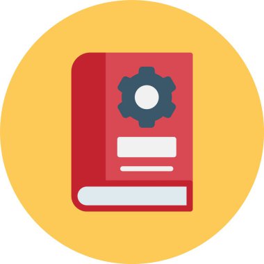 kitap simgesi vektör illüstrasyonu