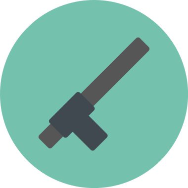 Çekiç. Web simgesi basit illüstrasyon