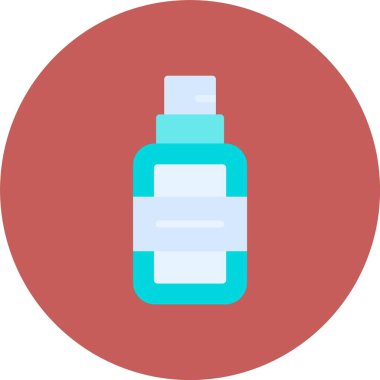 Bir şişenin vektör illüstrasyonu