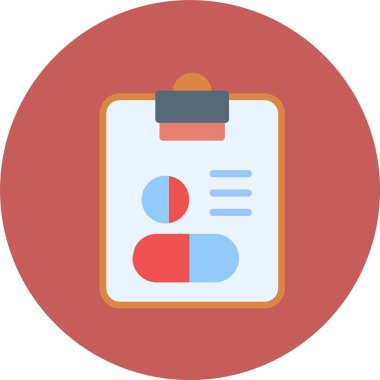 iş düz vektör simgesi