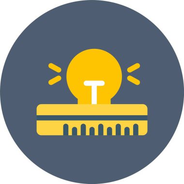 Modern yapı simgesinin vektör illüstrasyonu