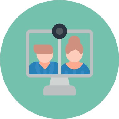 Seo simgesinin vektör illüstrasyonu