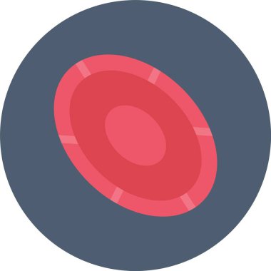 top fitness simgesi düz stil