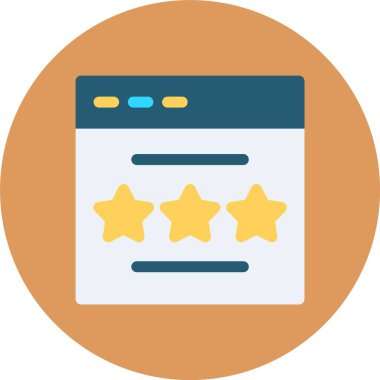 vektör gözden geçirme simgesi çizimi