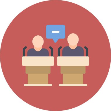 İnsan simgesinin vektör illüstrasyonu