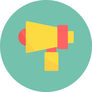 Horn, Web Kullanımı için Basit Vektör İllüstrasyonu