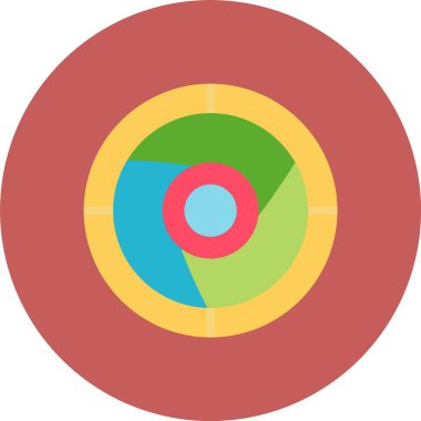 seo modern simgesinin vektör illüstrasyonu