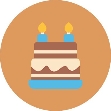 Mumlu doğum günü pastası