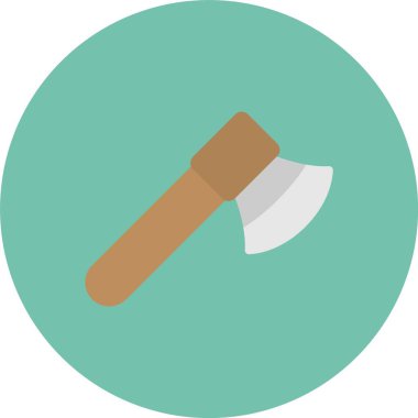 Çekiç. Web simgesi basit illüstrasyon