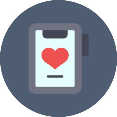 akıllı telefon simgesi vektör illüstrasyonu