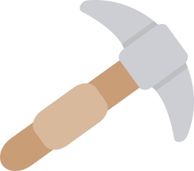 Çekiç ve anahtar simgesi, vektör, illüstrasyon