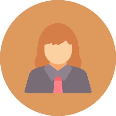 güzel avatar genç kız saç stili ile.