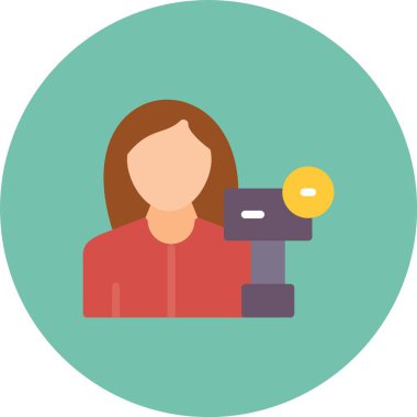 fotoğrafçı kamera vektör simgesi