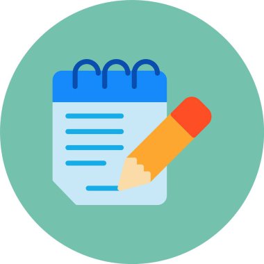 Not Defteri, Web Kullanımı için Basit Vektör Resimleri