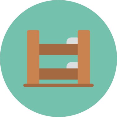 Mobilya simgesinin vektör illüstrasyonu