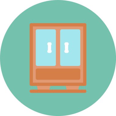 Pencere. Web simgesi basit illüstrasyon