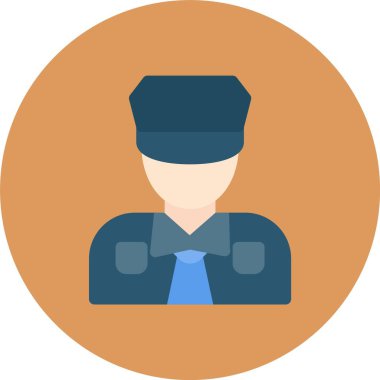 Elinde bavul olan bir adamın vektör çizimi