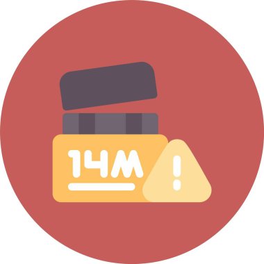 İzole edilmiş tek bir ikonun vektör illüstrasyonu