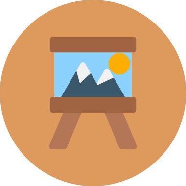 sanat galerisi vektör simgesi