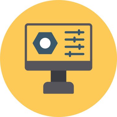 Geliştirme için ağ simgesi