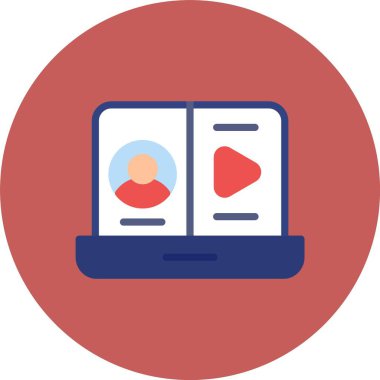 Akıllı telefon simgesinin vektör illüstrasyonu