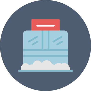 Modern simgenin vektör illüstrasyonu