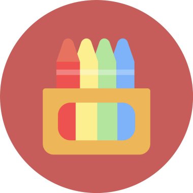 Okul çantasının vektör düzlüğü simgesi