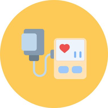 Kan basıncı vektör simgesi