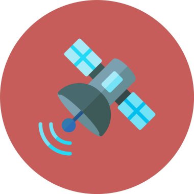 modayı izole eden uydu simgesi