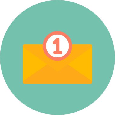 E- posta simgesi vektör illüstrasyonu