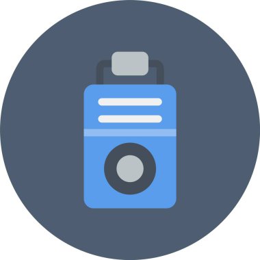 Pil. Web simgesi basit illüstrasyon