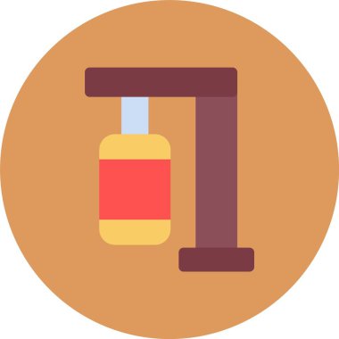 Bira şişesi. Basit simge