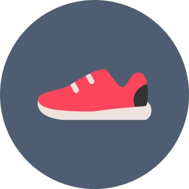 spor ayakkabı kutsal kişilerin resmi, vektör çizim