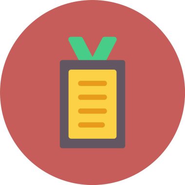 kitap vektörü dairesi modern simge tasarımı