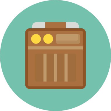 Pil. Web simgesi basit illüstrasyon