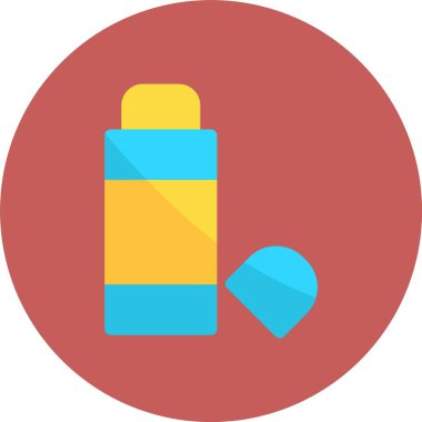 Bir şişe sıvının vektör çizimi