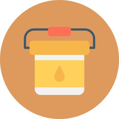 yağ varili simgesi vektörü