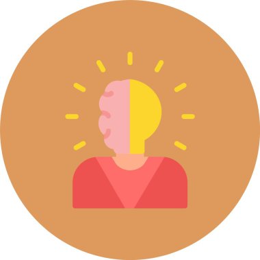 Benzersiz kadın ikon vektör illüstrasyonu