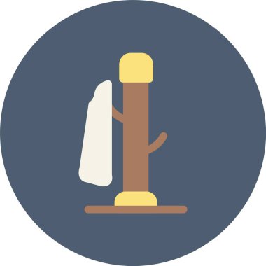 Çanta simgesinin vektör illüstrasyonu