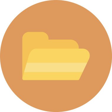 ekmek düz daire vektör simgesi dekoru